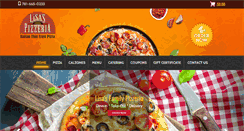 Desktop Screenshot of lisaspizzeriamelrose.com